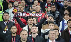 Deniz Keskin takımını tribünden destekledi