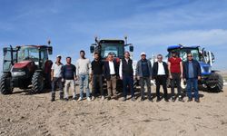 Beylikova Belediyesi hububat ekimine başladı