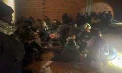 Metruk binadan 29 kaçak göçmen çıktı