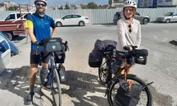 Almanya’dan Bisikletle Yola Çıktılar, Konya’ya Ulaştılar