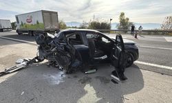 TEM'in Bolu geçişinde feci kaza: 1 ölü, 4 yaralı