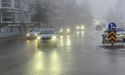 Eskişehir'de sabah saatlerinde sis etkili oldu