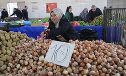 Amasya pazarında soğanın kilosu 7 aydır 10 TL