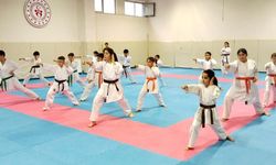 Eskişehir'de Karate Kış Okulu 3. Grup çalışmaları sürüyor