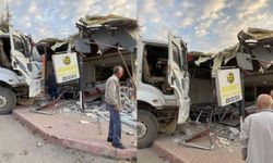 Elazığ’da freni patlayan kamyon fırına daldı