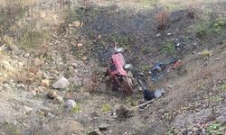 Kontrolden çıkan otomobil uçuruma yuvarlandı: 1 ölü