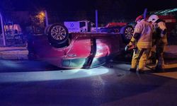 Hızlı otomobil, ortalığı savaş alanına çevirdi