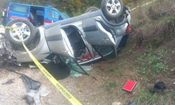 Şarampole uçan araç anne ve oğluna mezar oldu