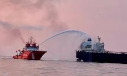 KAIROS gemisindeki yangına müdahale: "Soğutma çalışmaları devam ediyor"