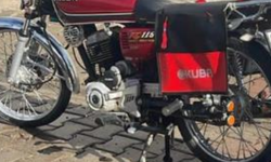 Park halindeki motosiklet çalındı