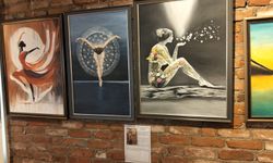 Resim sevgisi okuldan, sergi salonuna taşındı