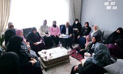 AK Parti İl Başkanı Gürhan Albayrak hane ziyaretlerini sürdürüyor