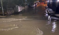 Maltepe’de yollar göle döndü