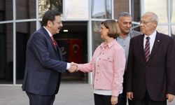 Hisarcıklıoğlu'ndan  Başkan Ünlüce'ye ziyaret!