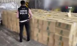 Derince Limanı’nda 1 ton 508 kilo uyuşturucu ele geçirildi