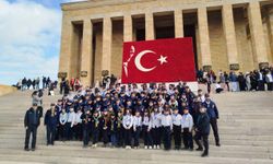 Tepebaşı’nın izcileri Ankara’da kampa katıldı