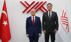Nebi Hatipoğlu’ndan Eskişehirli YÖK Başkan Vekili Gündoğan’a ziyaret