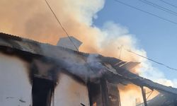 Burdur’da çıkan yangında yaşlı çift hayatını kaybetti