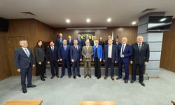 Belarus heyetinden Eskişehir Ticaret Borsası’na ziyaret