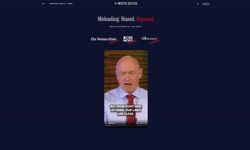 Beyaz Saray, resmi sitesinde gazetecileri ifşaladığı yeni sekme kurdu