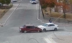 Kafa kafaya çarpıştılar!