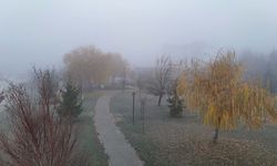 Sisle örtülen Eskişehir’de göz gözü görmüyor