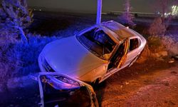 Eskişehir-Bursa yolunda kaza: Takla atan araç şarampole devrildi