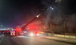 Ambalaj fabrikasında yangın: 1 işçi dumandan etkilendi