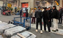 Eskişehir'de Meslek lisesi öğrencileri üretim süreçlerini yerinde öğreniyor