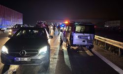 TEM’in Bolu geçişinde 3 araç çarpıştı: 7 yaralı