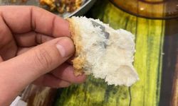 Ekmeğin içinden çıkanı görünce şok oldu