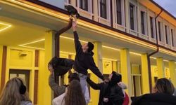 Eskişehir'de gençlerin 'başarısız' kedi kurtarma operasyonu kamerada