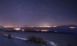 Bitlis’te Geminid meteorlarından kartpostallık görüntüler