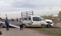 Pikap şarampole uçtu: 1 yaralı!