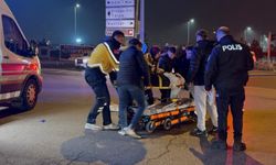 Otomobil motosiklete çarptı: 1 ağır yaralı