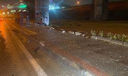 Kontrolden çıkan otomobil takla attı: Sürücü burnu bile kanamadan kurtuldu