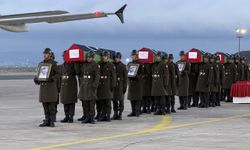 Uçak kazasında ölen Libyalı askerler Ankara’dan uğurlandı