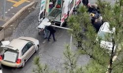 Otomobil motokuryeye çarptı: 1 yaralı