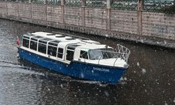 Eskişehir'de lapa lapa yağan kar görsel şölen oluşturdu