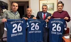 ESKERDER’den gazetecilere Erzurumspor forması