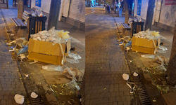 Eskişehir çarşısı akşamları çöplüğe dönüyor