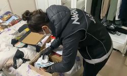 Eş zamanlı yasaklı madde operasyonunda 8 gözaltı