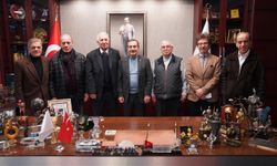 Eskişehirspor’un eski futbolcularından Ataç'a ziyaret