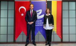 Belçika Büyükelçisi’nden Başkan Ünlüce’ye ziyaret