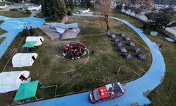 Tepebaşı Arama Kurtarma Ekibi afet tatbikatı ile hazırlıklarını sürdürüyor