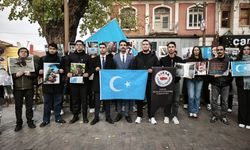 Eskişehir'de gençlerden Doğu Türkistan tepkisi: Zulme sessiz kalmayacağız
