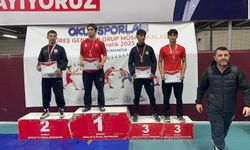 Eskişehirli güreşçilerden derece