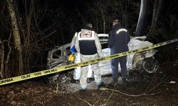 Safranbolu’da feci kaza: Sürücü araçta yanarak hayatını kaybetti