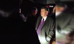 Vali Şahin, düşen uçağın enkazında incelemelerde bulundu