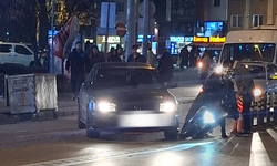 Eskişehir’de kaza: Otomobille motosiklet çarpıştı!